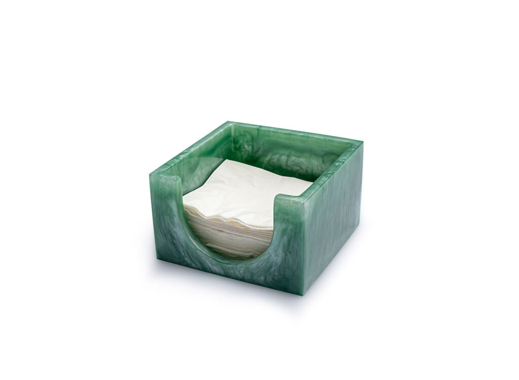 Cocktail Napkin BoxMint Ombre